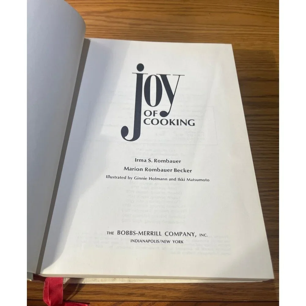 Joy Of Cooking Hardcover 17th Printing 1980 By Irma S. Rombauer & Marion Rombaue